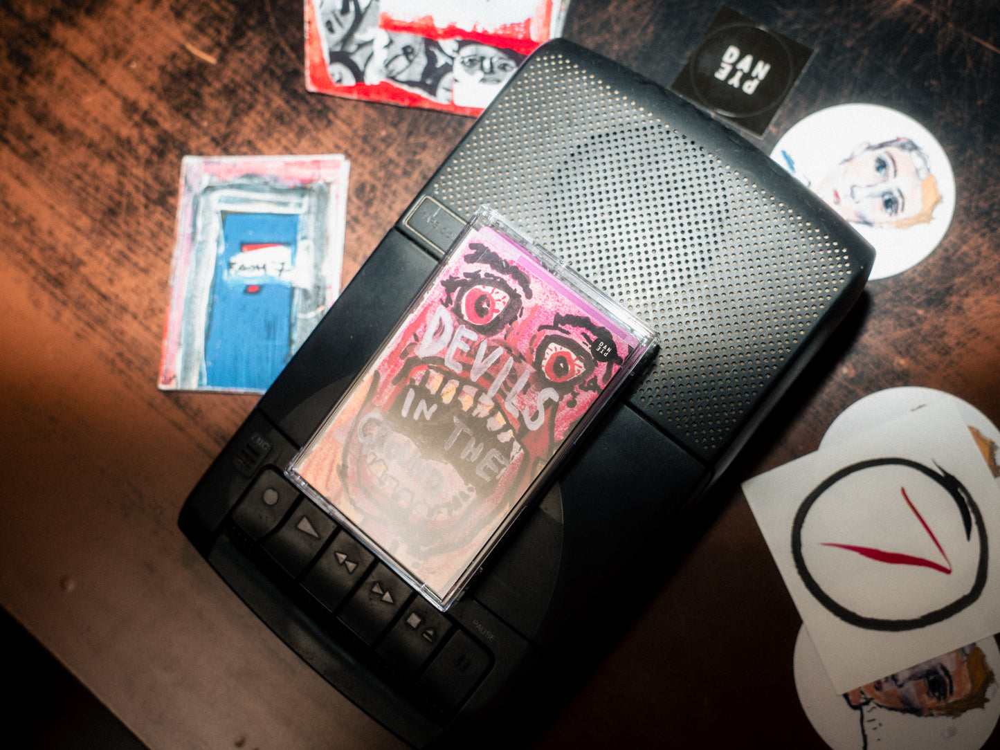 Devils In The Ground — Double A-Side Cassette + Mini Zine