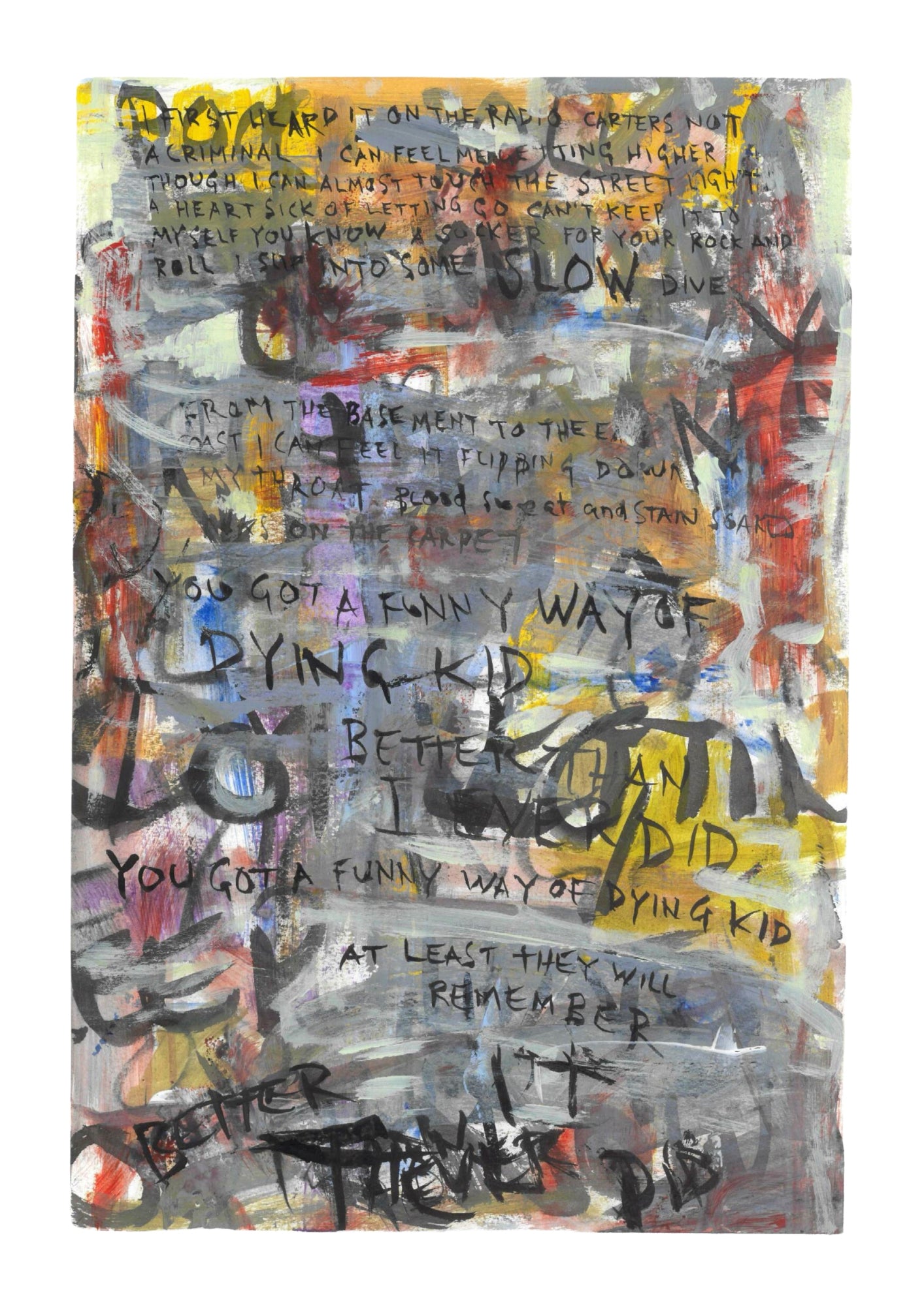 FWODK – A3 Archival Diptych (Edition of 7) + ‘9’ Remix Download