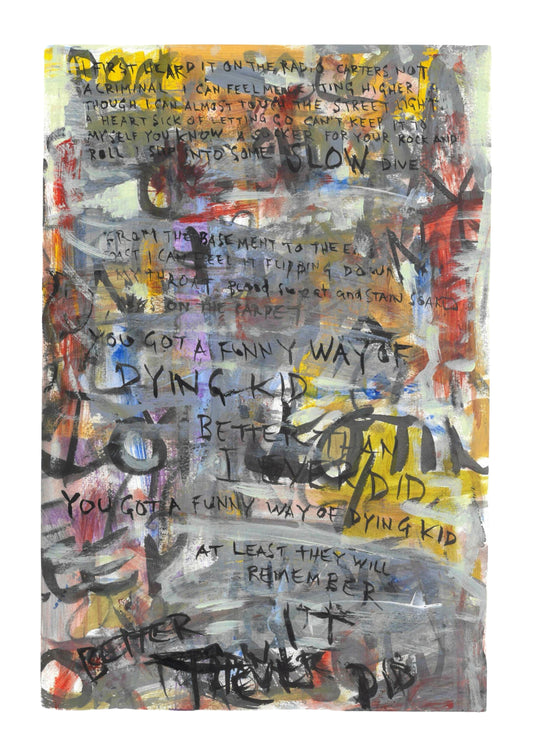 FWODK – A3 Archival Diptych (Edition of 7) + ‘9’ Remix Download