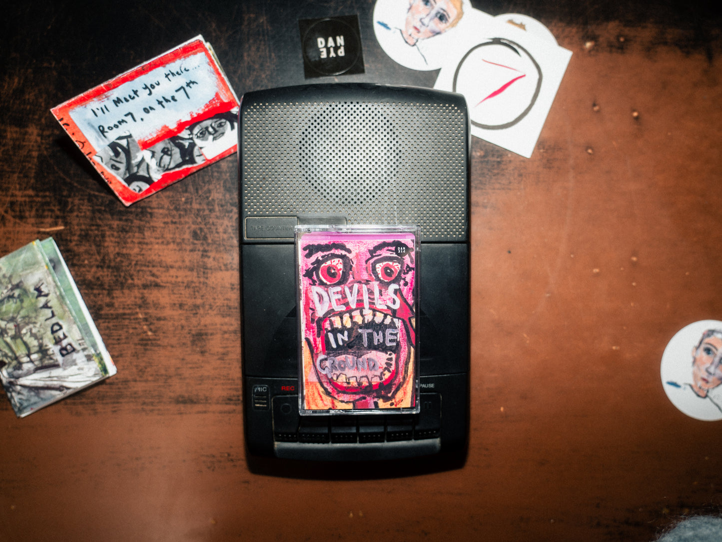 Devils In The Ground — Double A-Side Cassette + Mini Zine