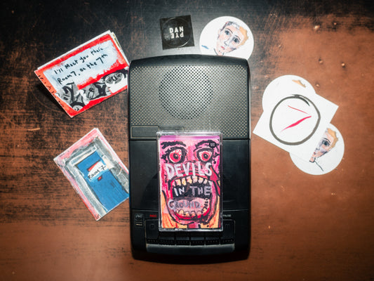 Devils In The Ground — Double A-Side Cassette + Mini Zine
